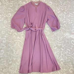 Vintage women’s dress purple